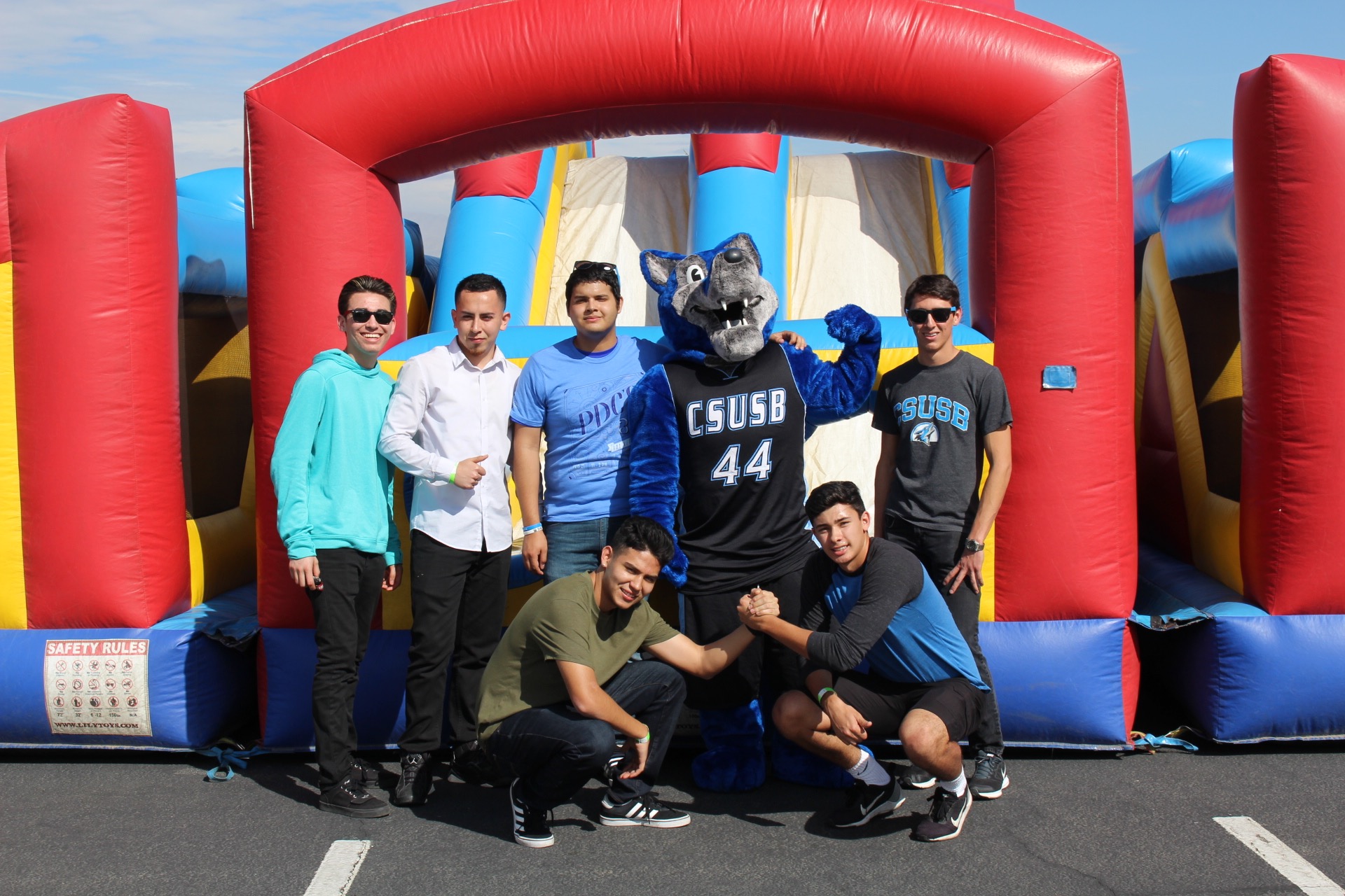 bounce house