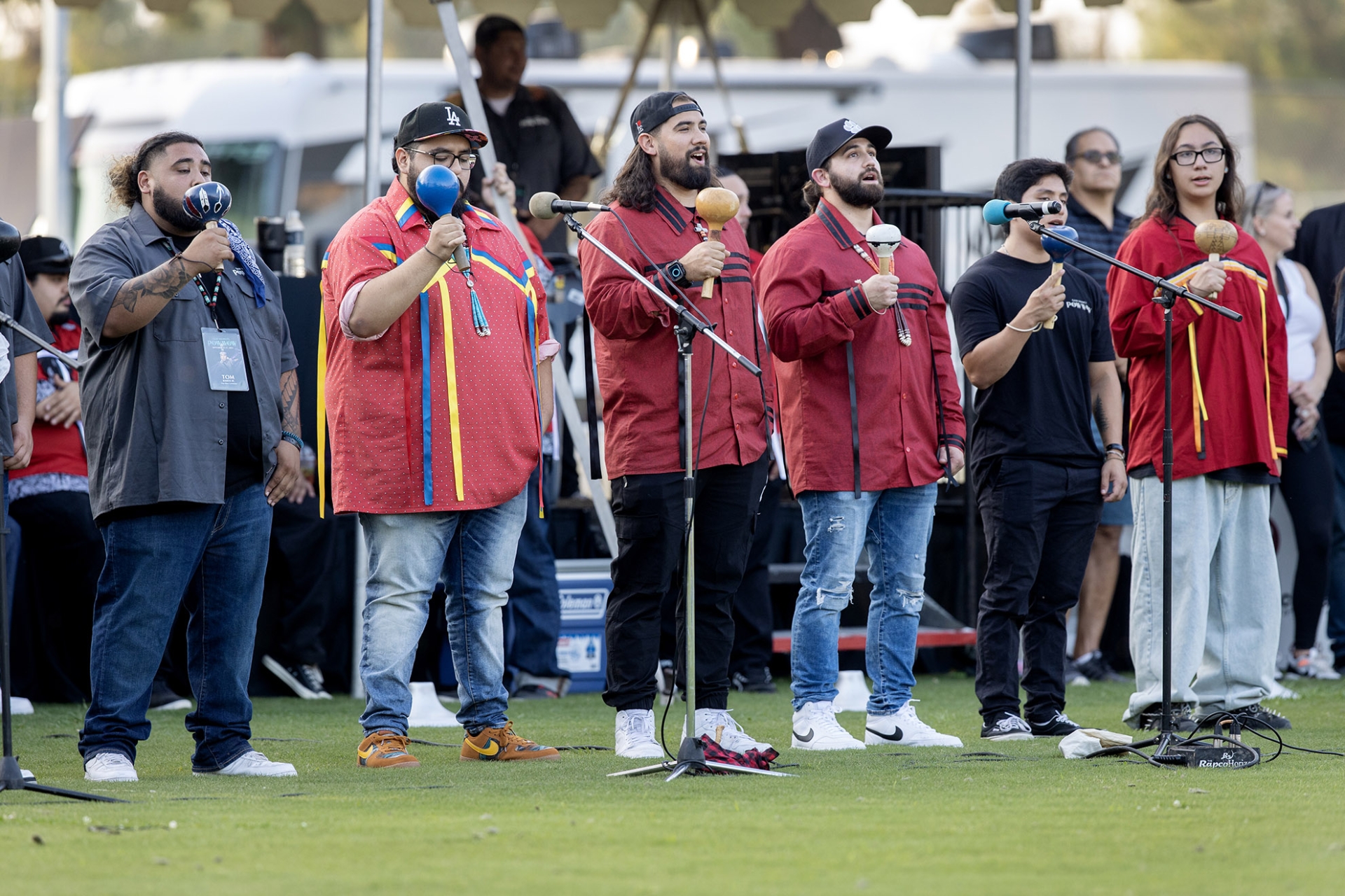 Bird Singers at the 2023 Pow Wow