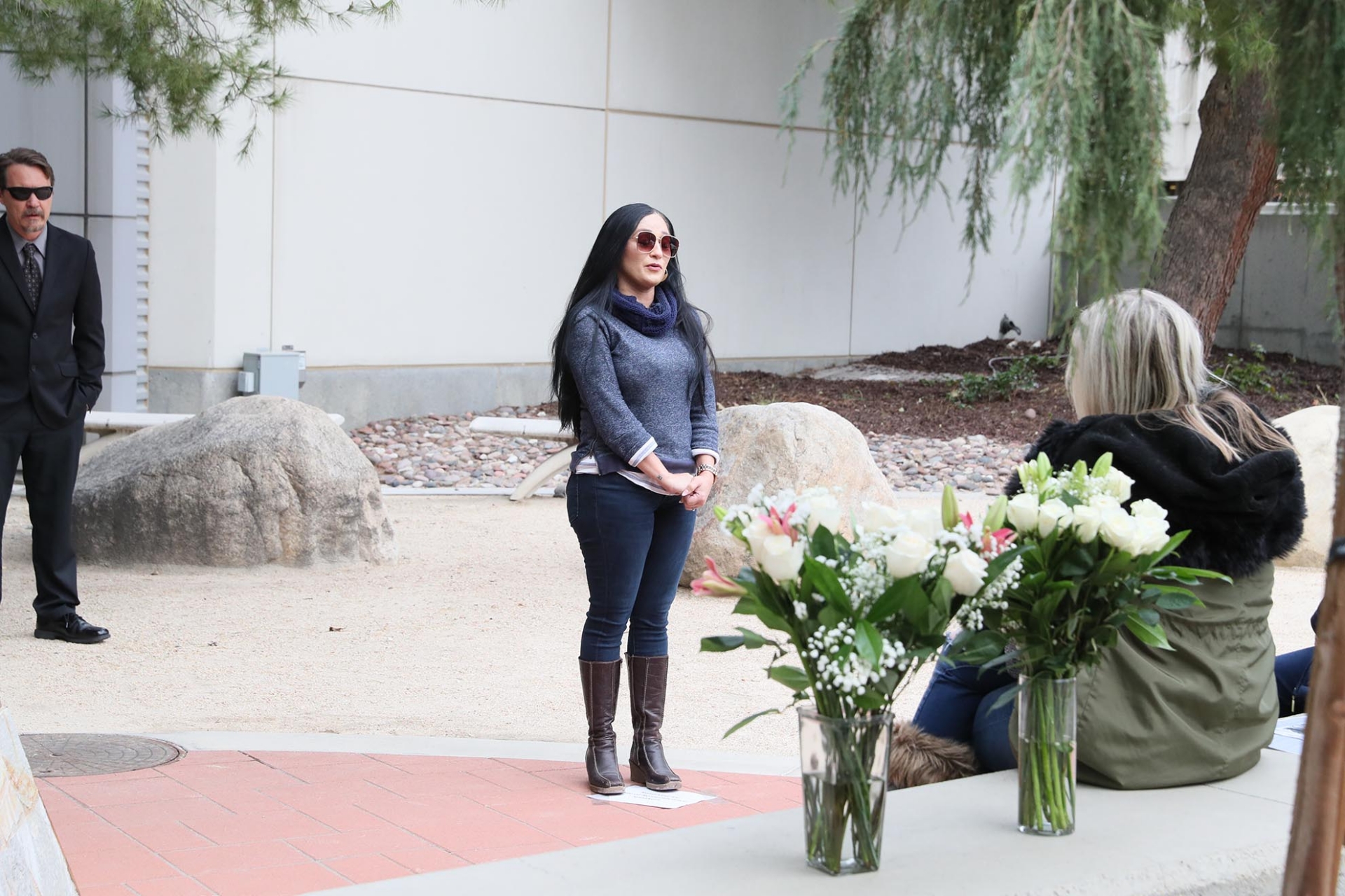 Erica Porteous, the sister of CSUSB alumna Yvette Velasco.