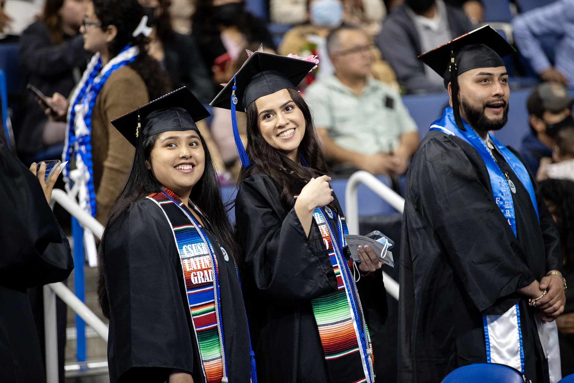 CSUSB students at commencement