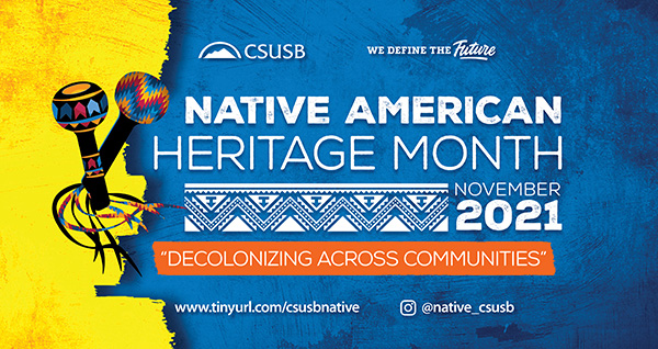 Native American Heritage Month banner