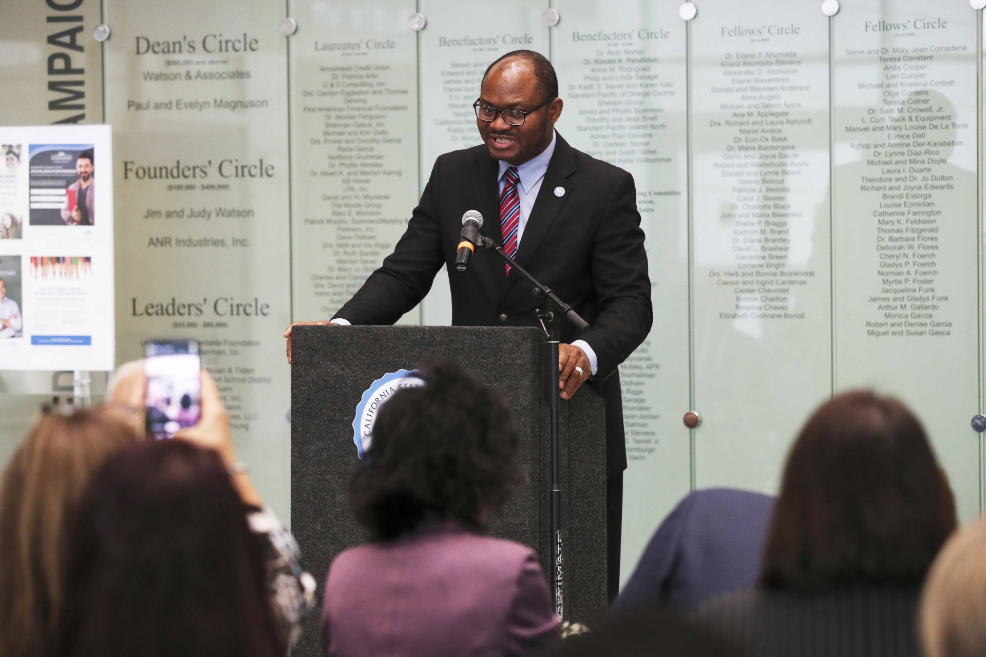 Dean Chinaka DomNwachukwu at the College of Education