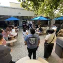 Advocacy Class outdoor event