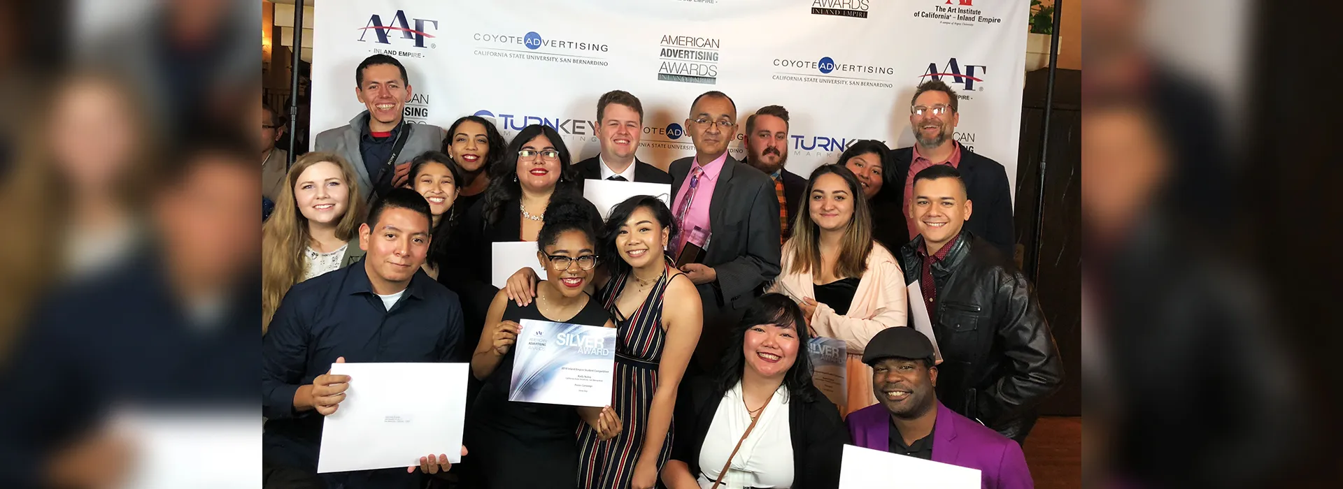 Students from the Department of Art at Cal State San Bernardino took home 31 ADDY Awards