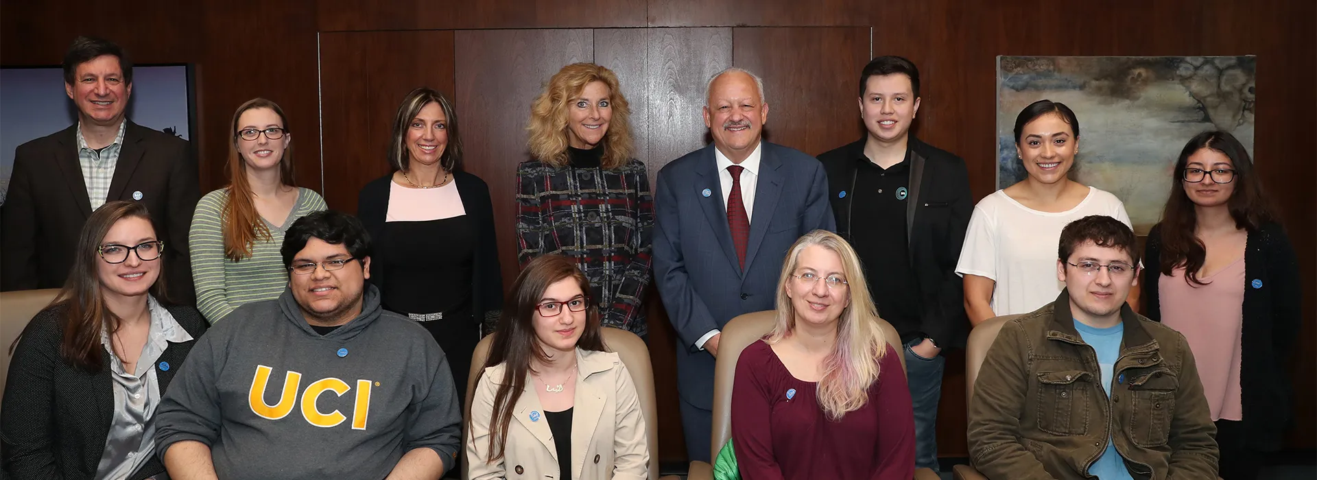 Cal-Bridge Program students and CSUSB Staff