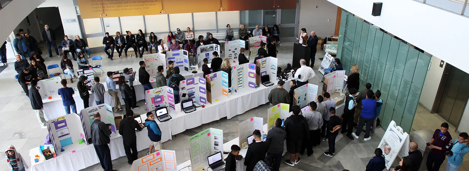 Middle schoolers display coding skill projects at second annual Makers Fair 