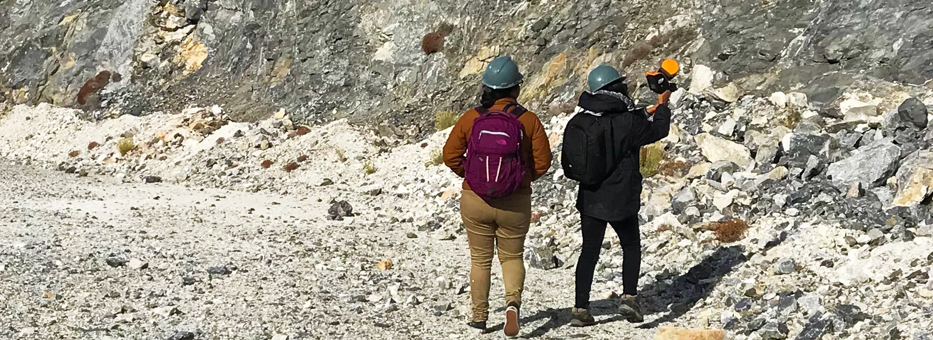 students mapping geography