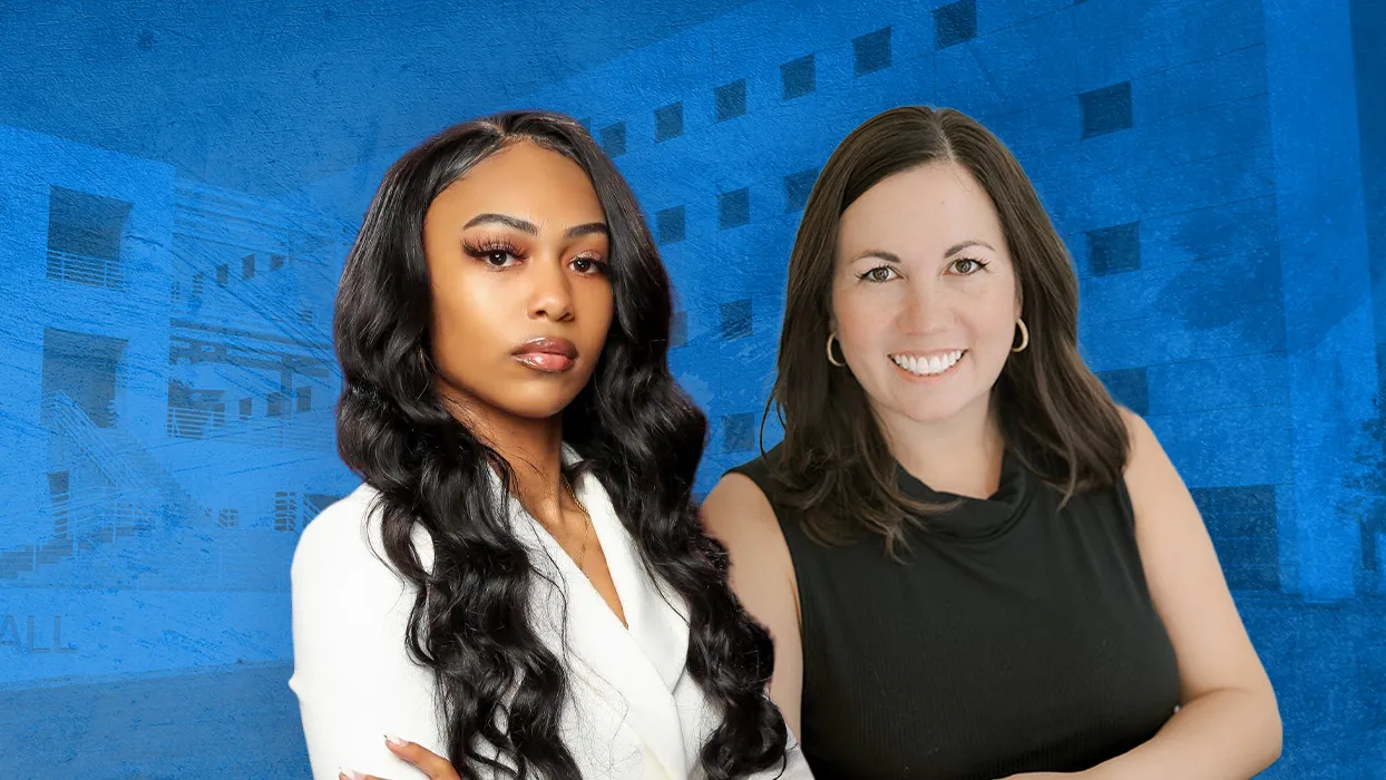 CSUSB graduate students and 2024 PledgeLA VC fellows, Tatiana Jackson (left) and Miranda Lee