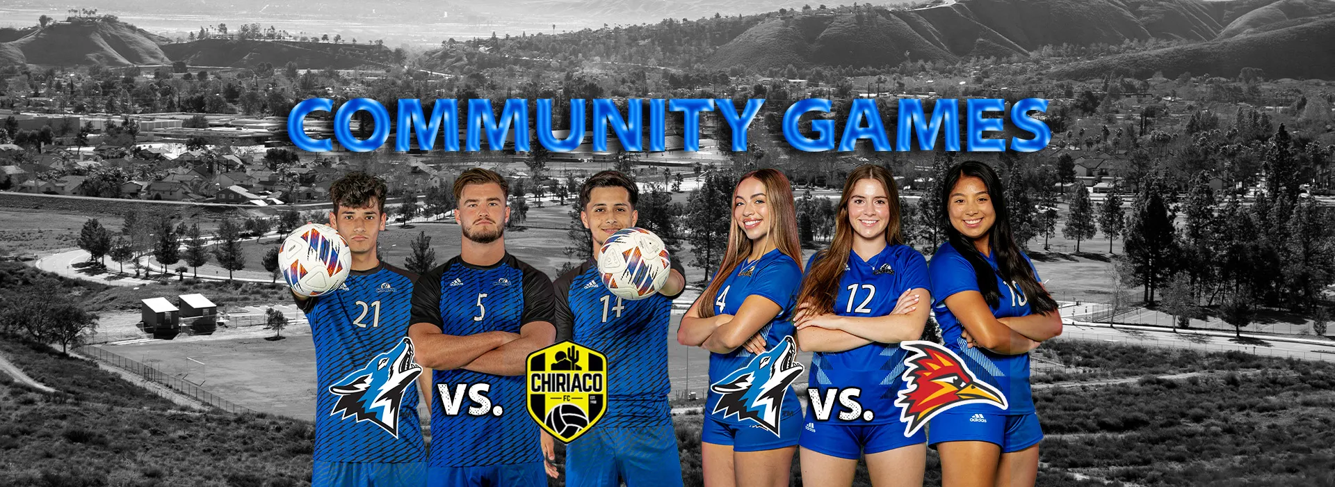 CSUSB Women’s and Men’s soccer teams will play exhibition games in the Coachella Valley on Aug. 23 and Aug. 31.