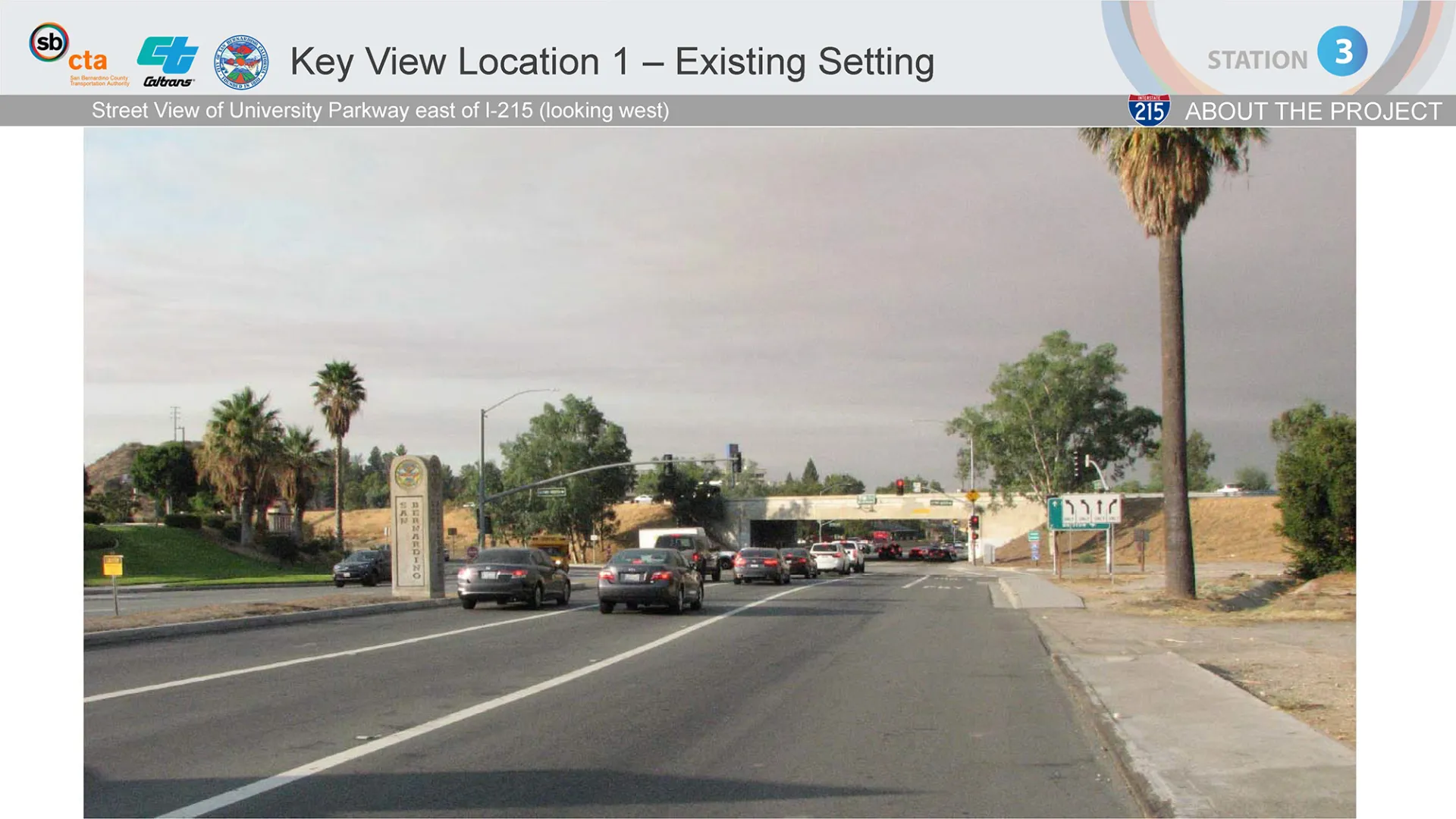 University Parkway-Interstate 215 intersection