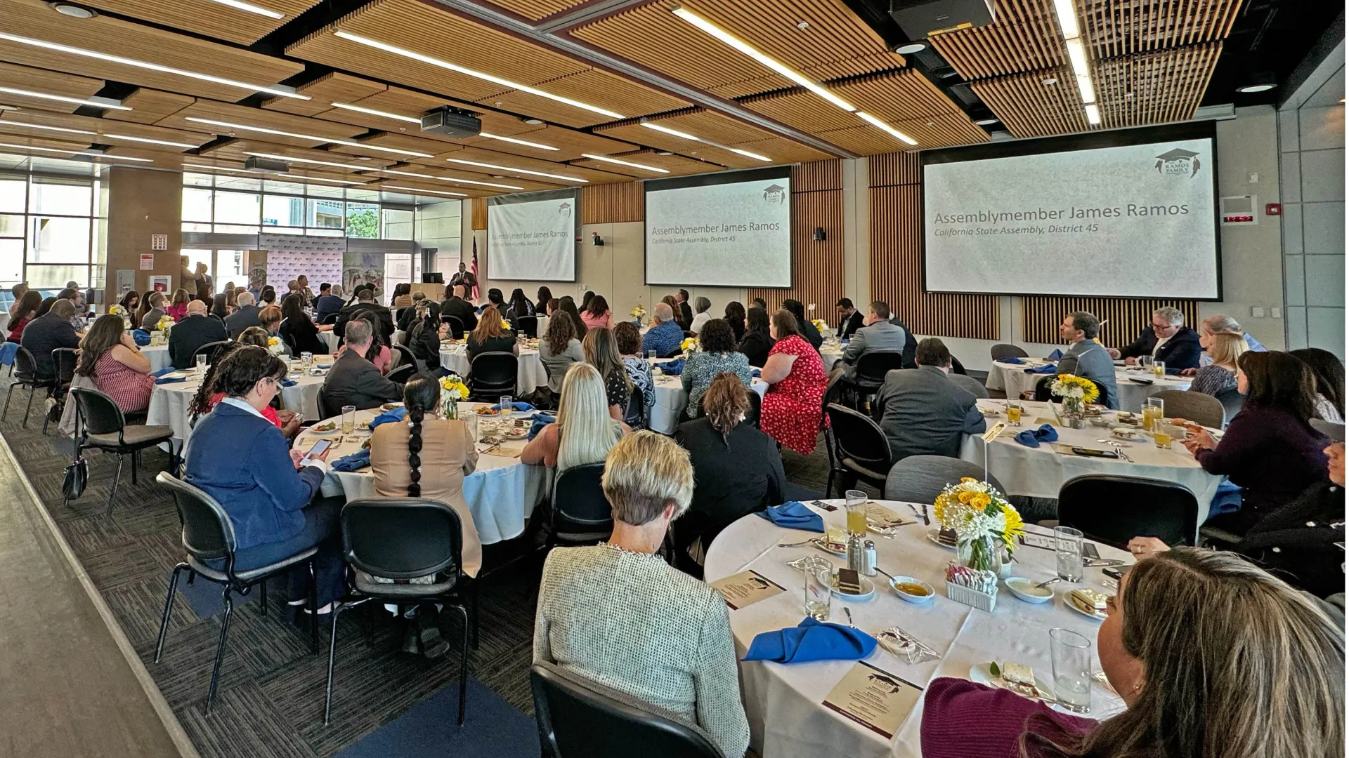 Photo from the Ramos Family Endowed Scholarship Fund luncheon.