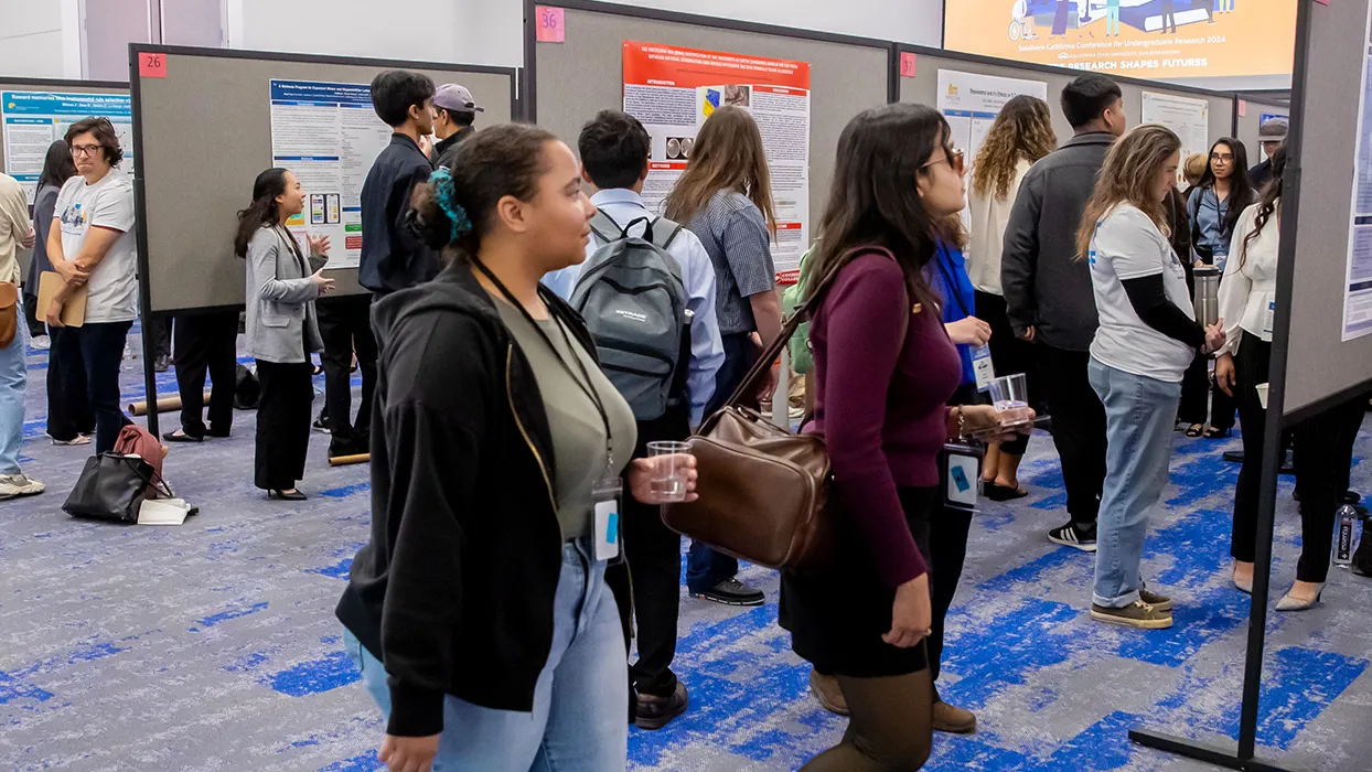 More than 1,000 students participated in the annual Southern California Conference for Undergraduate Research at Cal State San Bernardino, marking the second time the university has hosted the event.