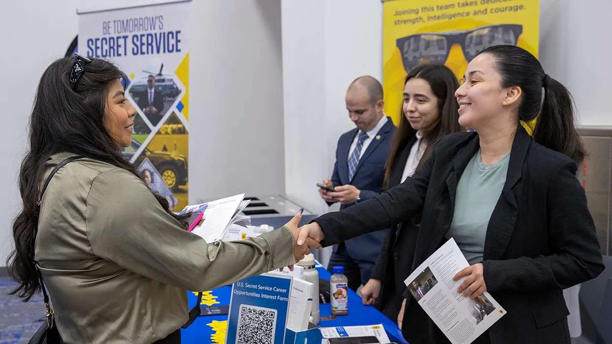 Attendees engaged with recruiters, explored career pathways and learned about full-time, part-time and internship opportunities at the annual Fall Career and Internship Fair. 