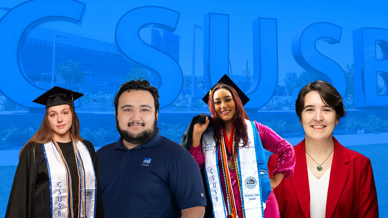 From left, Luisa Rosa Notarangelo Lange, Ramtin Ranjpour, Sarah Garcia and Sarah LaGioia