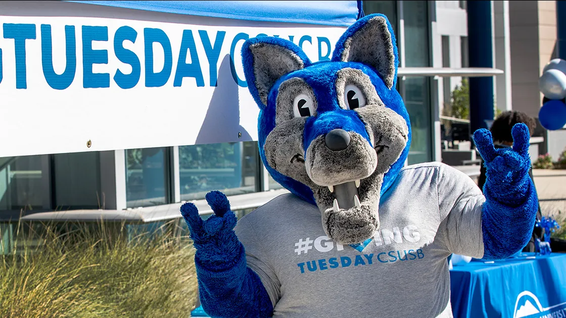 CSUSB is hosting its annual university-wide Giving Tuesday campaign on Dec. 2 to raise funds for student scholarships, resources and programs.