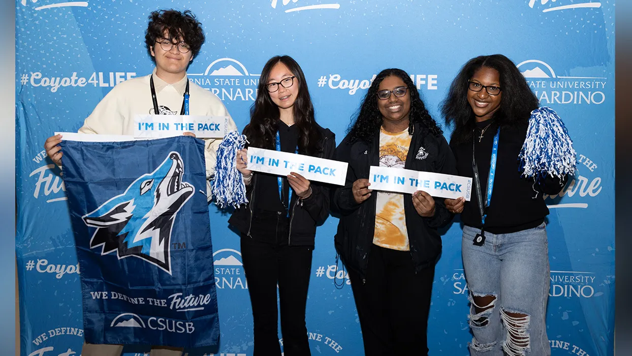 CSUSB’s Office of Pre-College Programs (OPP) will host Instant Admit Day events on Oct. 18 and Jan. 24 at Cal State San Bernardino, where eligible OPP high school seniors can receive on-the-spot admission, attend workshops, tour campus, explore scholarship opportunities, and be recognized in a celebratory event.