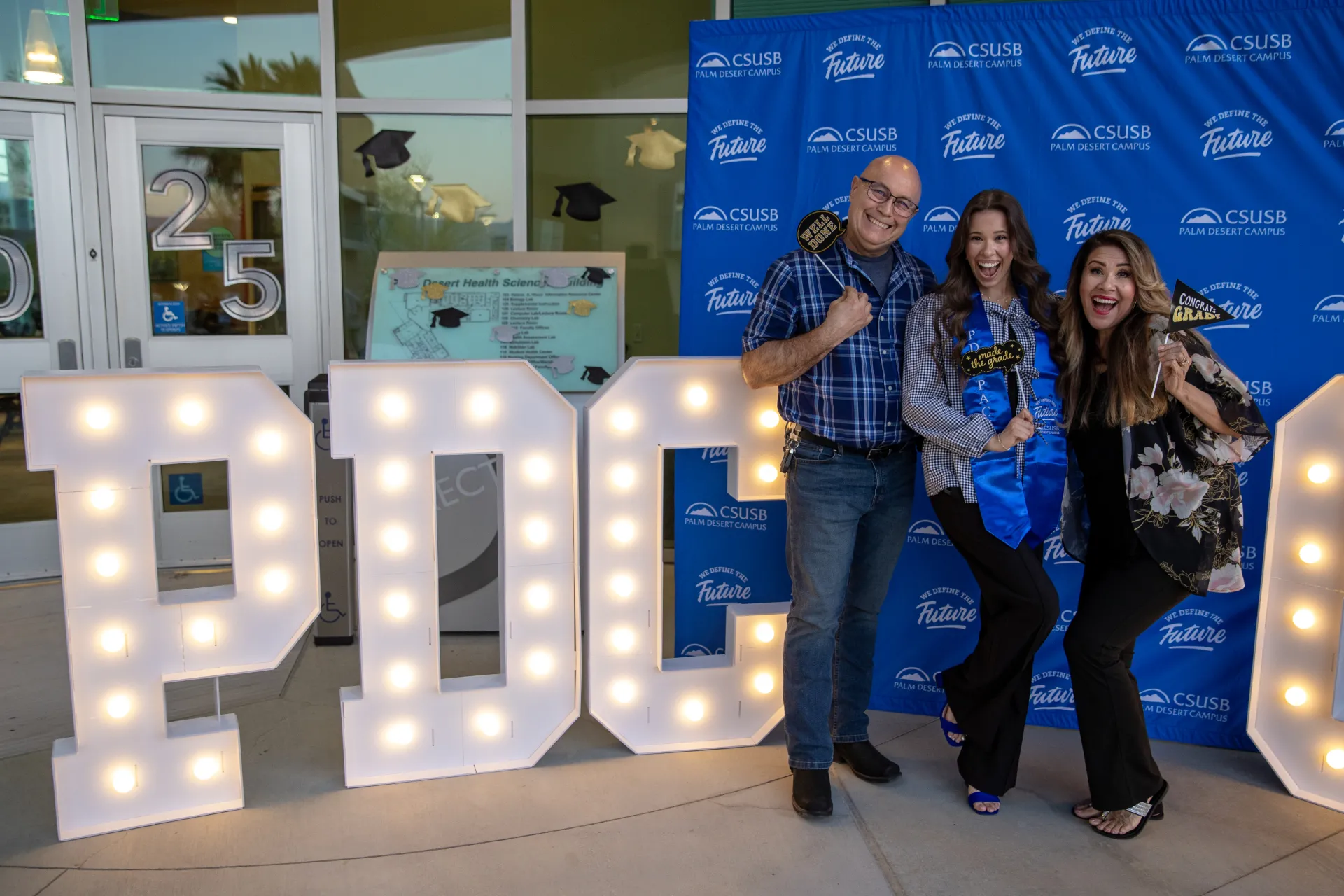 Graduation reception at CSUSB Palm Desert Campus