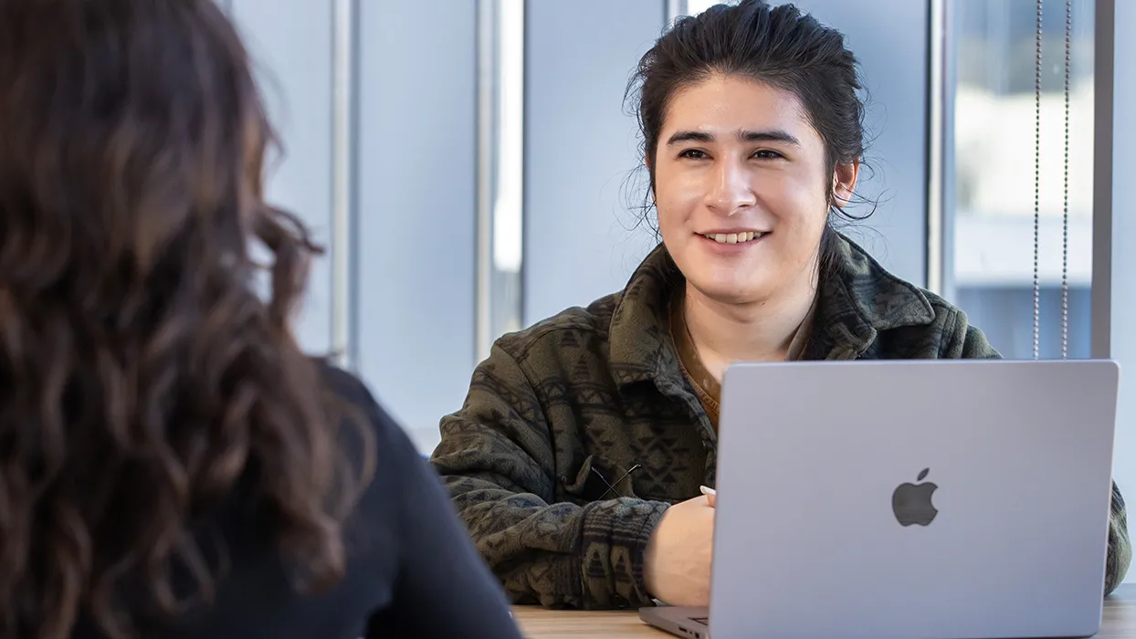 Erick Herrera, a CSUSB student double-majoring in sociology and ethnic studies