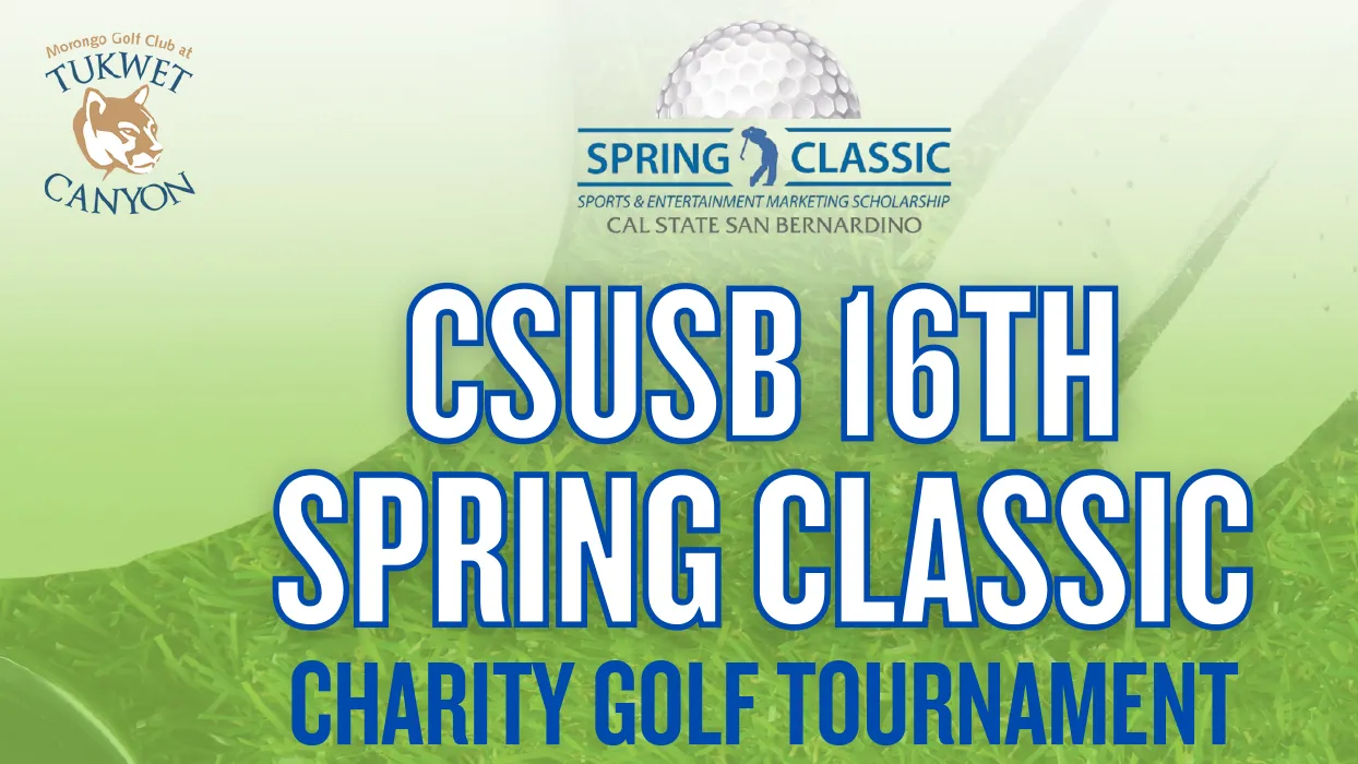 The 16th Annual Spring Classic Golf Tournament will take place on Friday, May 2, at Morongo Golf Club at Tukwet Canyon in Beaumont, Calif.