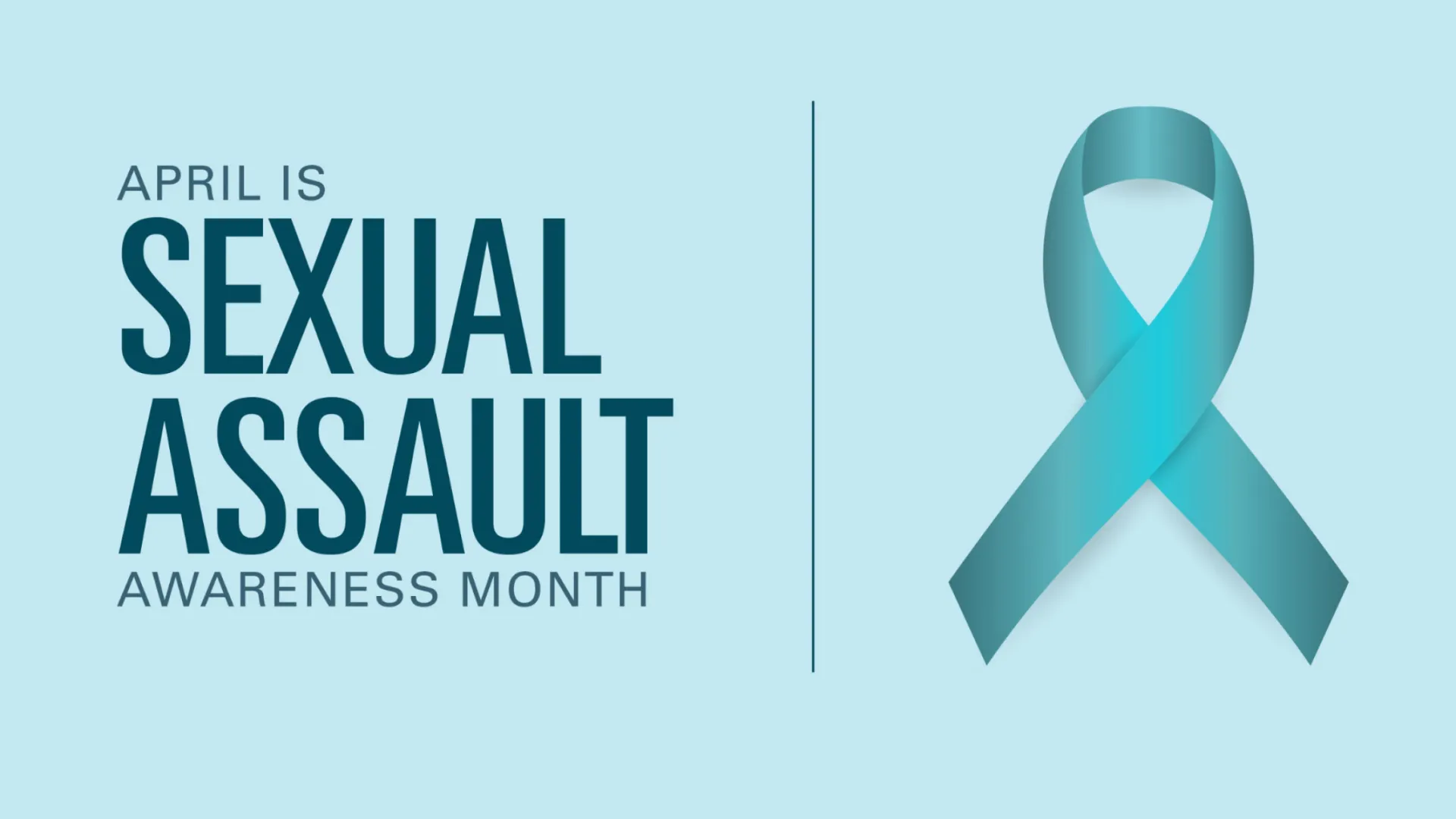 Sexual Assault Awareness Month graphic