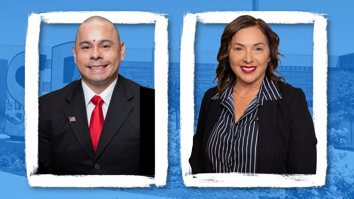 Alex Lemos (left) and Sonia Muñoz