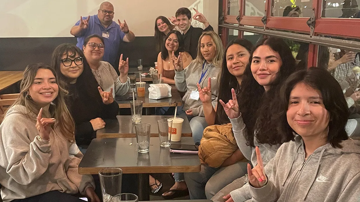 A delegation of 12 CSUSB students represented the university at the 2026 Future Business Leaders of America State Business Leadership Conference.