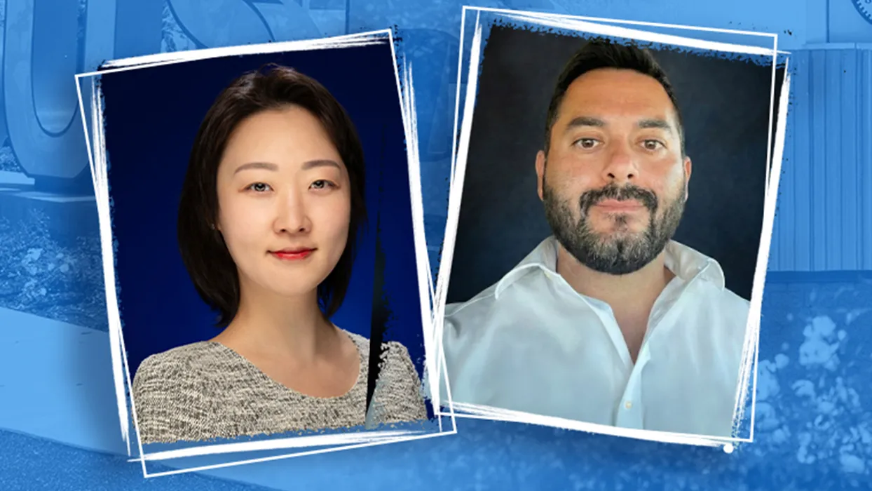 From left, Bobae Lee and Jose Ramirez II.