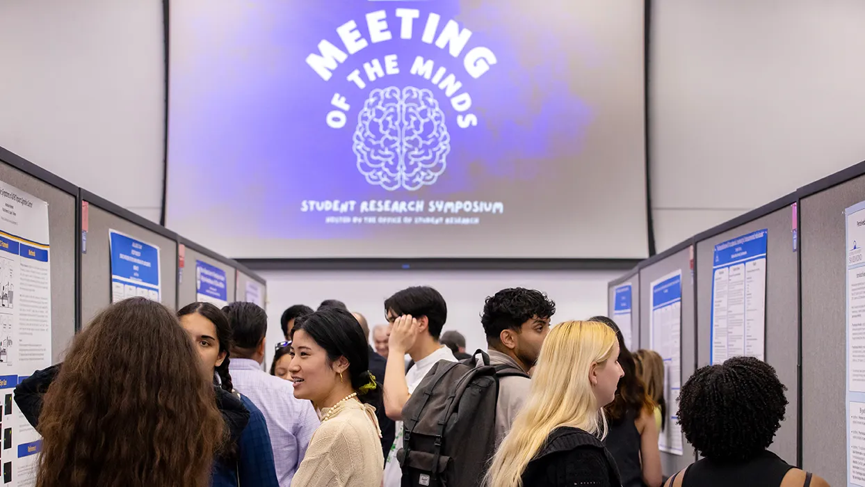 This year, CSUSB’s annual Meeting of the Minds student research symposium will take place alongside the Defining the Future Conference on April 15-16.