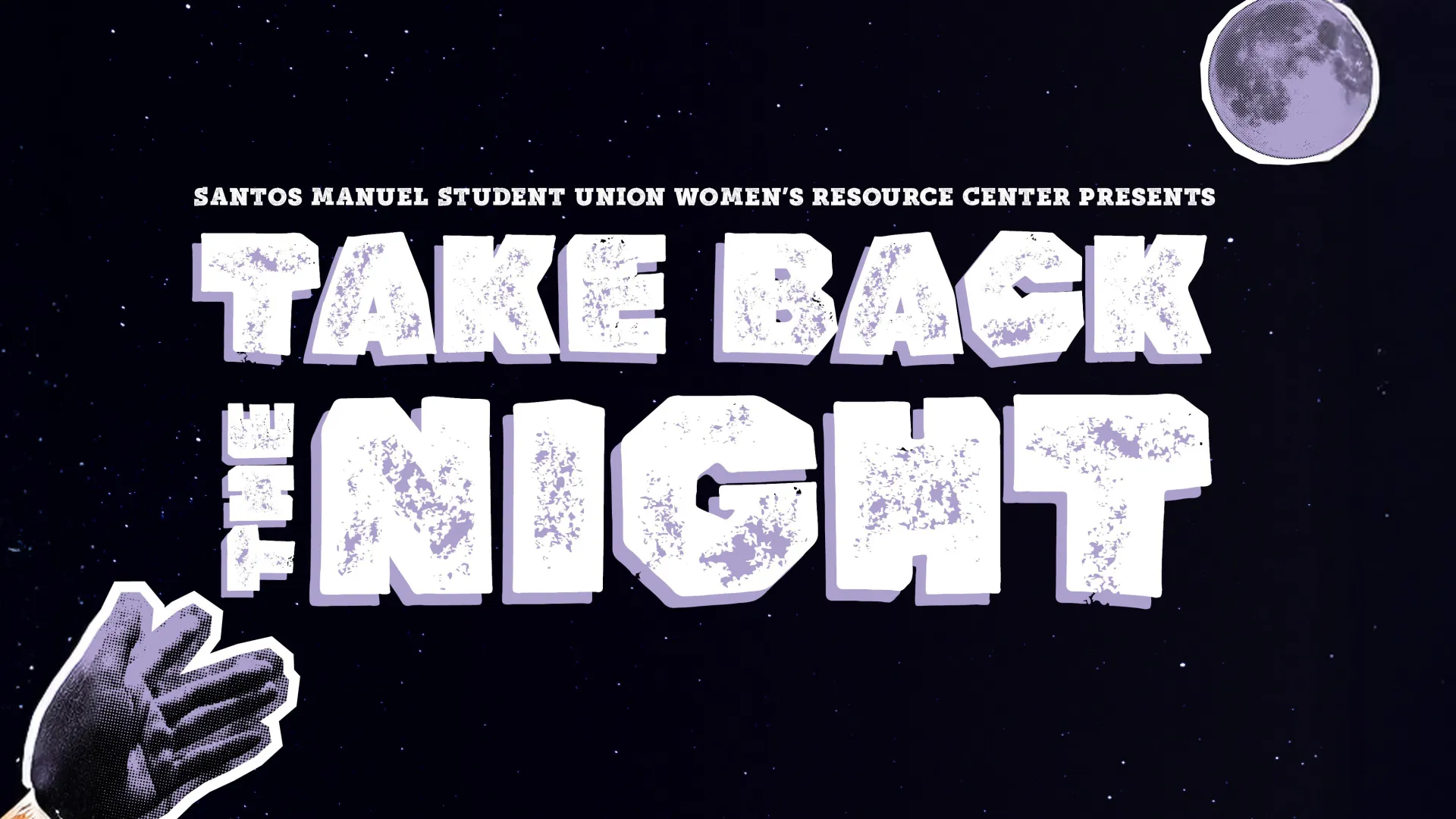 Take Back the Night graphic
