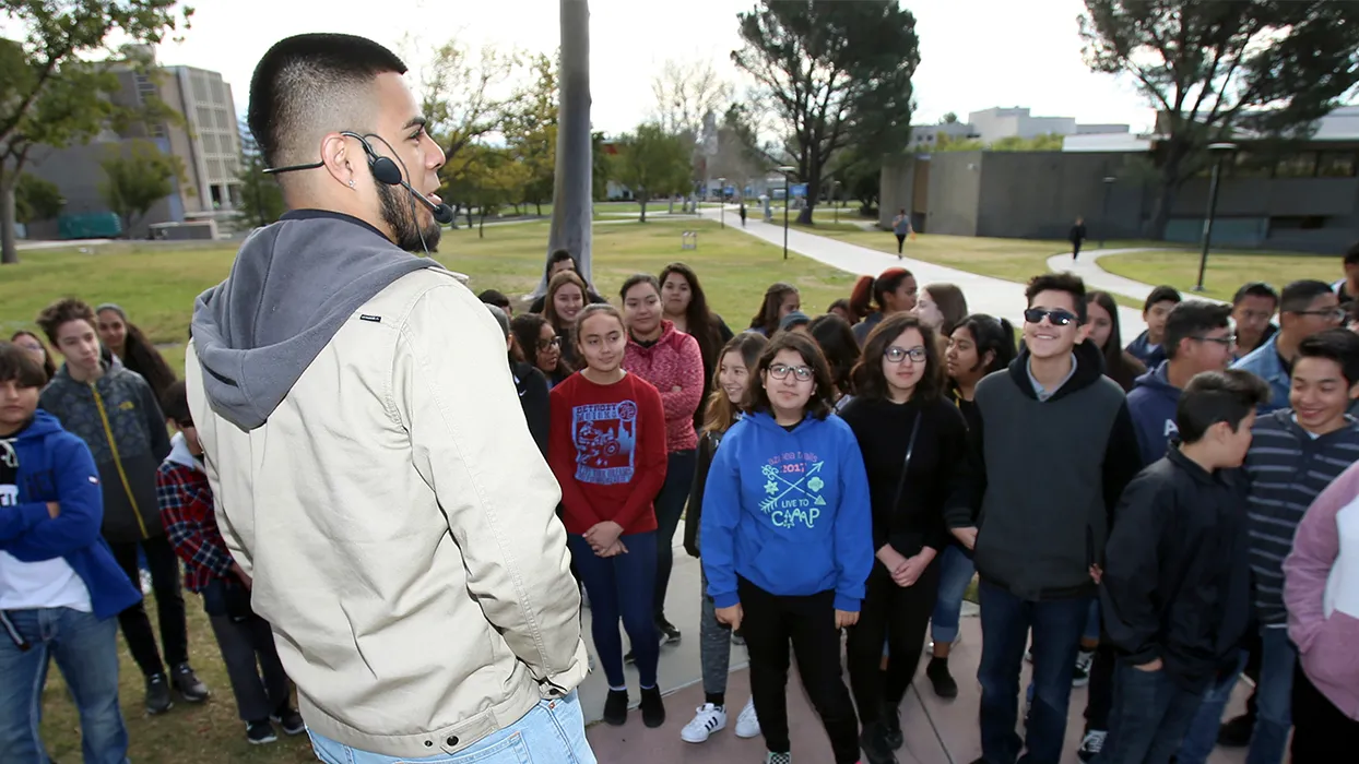 CSUSB hosts middle school students from Rialto Unified School District