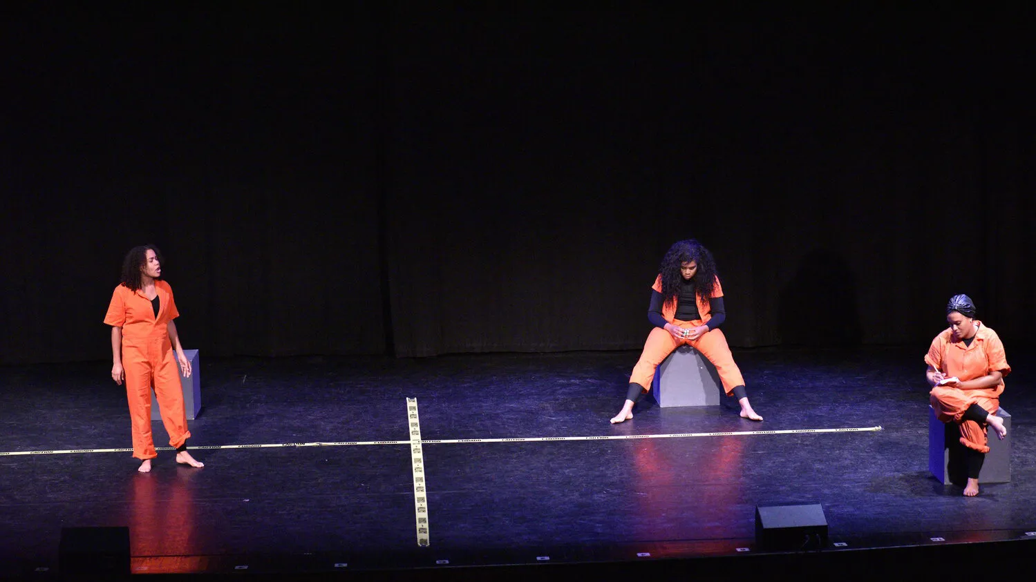 Stage photo of “Black Latina the Play.”