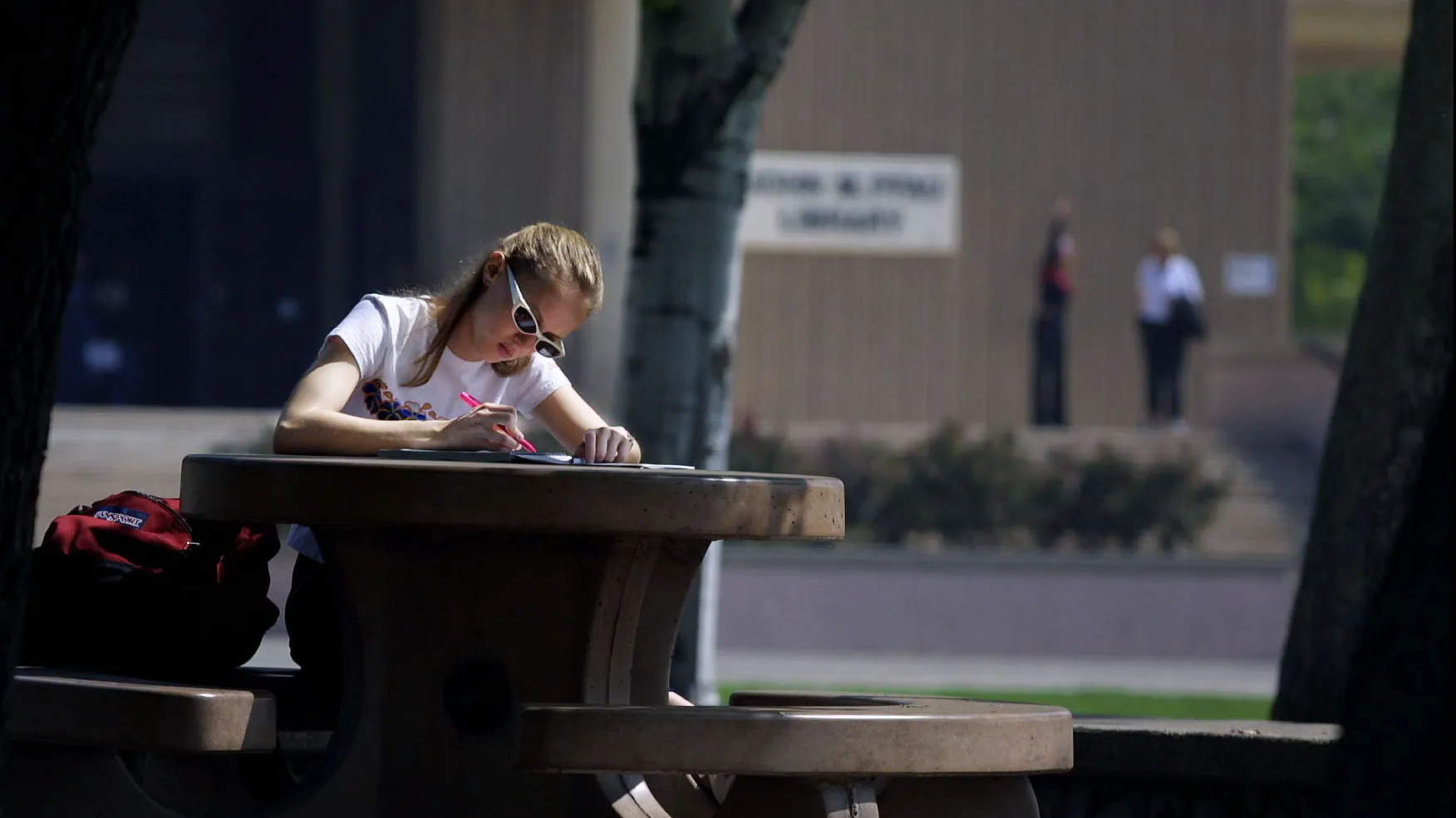 A student studying. National Student Transfer Week is Oct. 19-23.