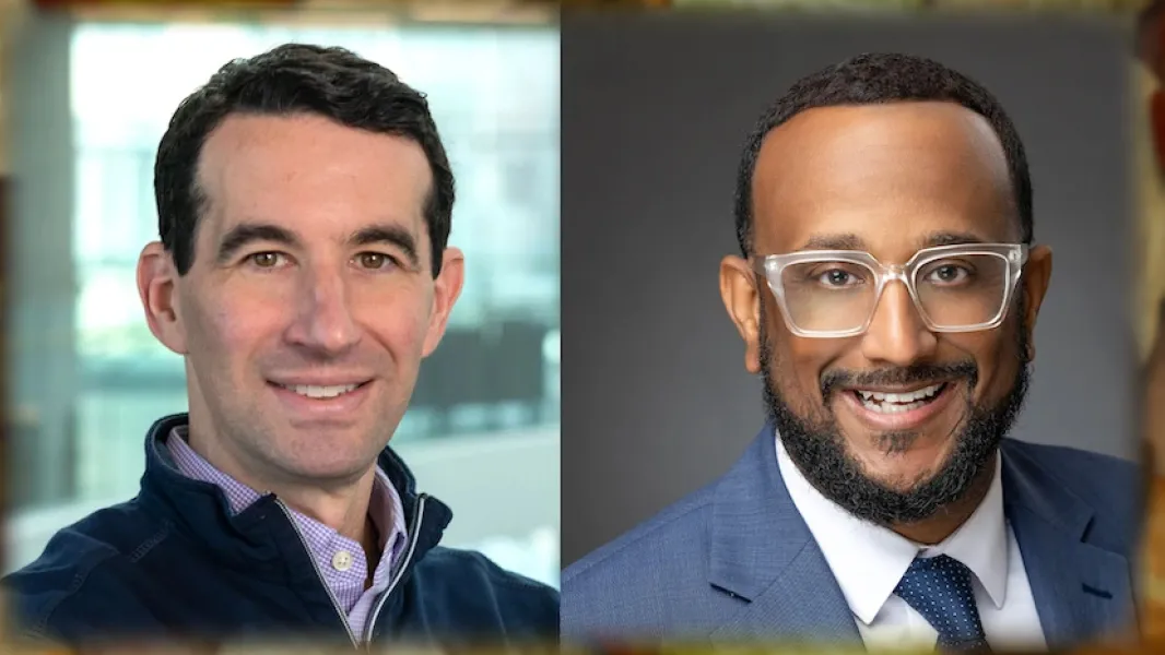 Jay D. Aronson (left) and Roger A. Mitchell 