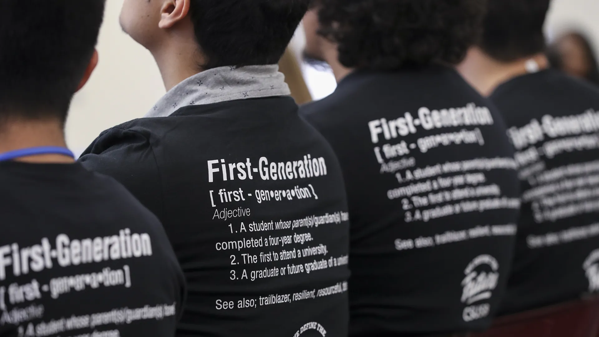 A file photo from the 2019 First-Generation Celebration at CSUSB. The 2022 celebration is set for noon Tuesday, Nov. 8.