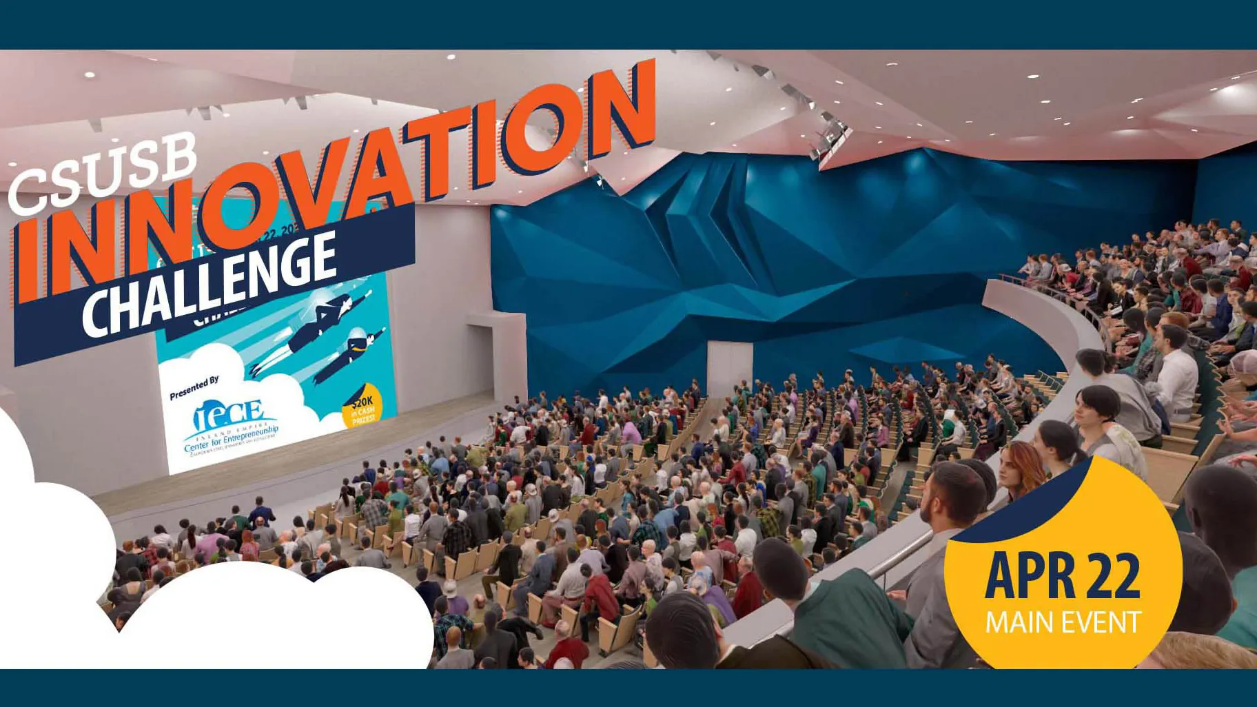 The 4th annual CSUSB Innovation Challenge on Thursday, April 22, at 4 p.m.