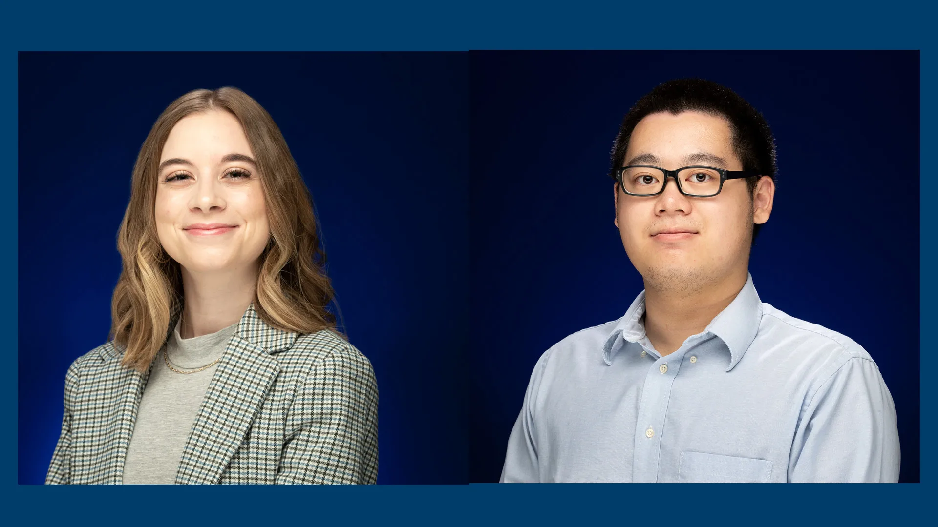 Rosemarie Gilbert (left) and William Nguyen