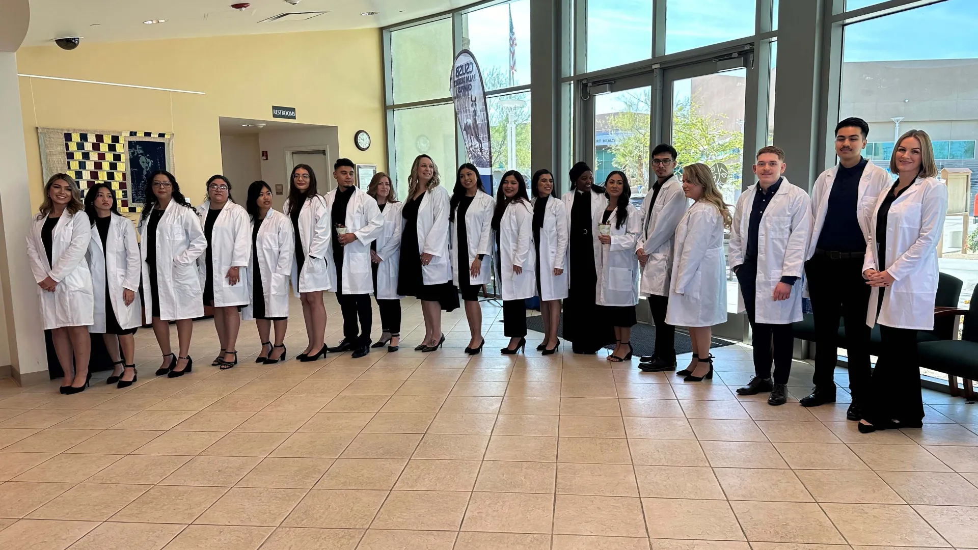 CSUSB Palm Desert Campus held a pinning ceremony in its Indian Wells Theater on Dec. 15.