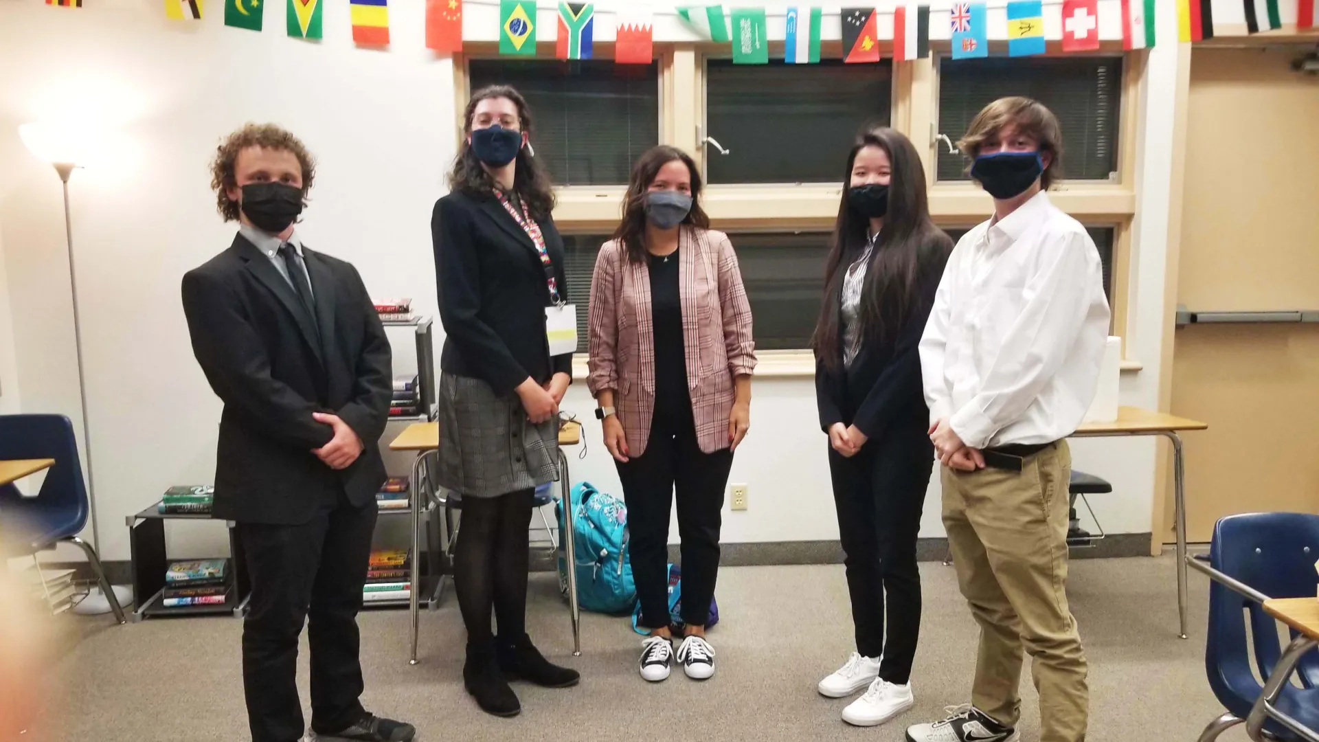 High school students battled for scholarships in 16th annual Academic WorldQuest competition 