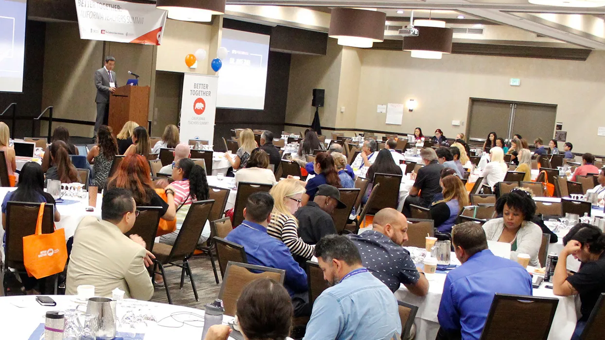 Educators met at the DoubleTree Hotel by Hilton in San Bernardino, one of 30 venues that hosted the fourth annual BetterTogether