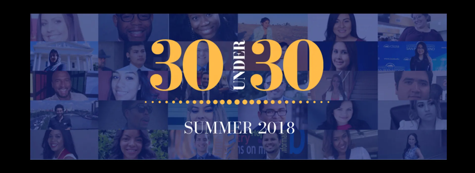 30 Under 30 event