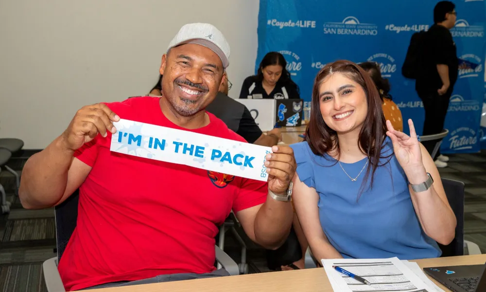Choose CSUSB Day at COD