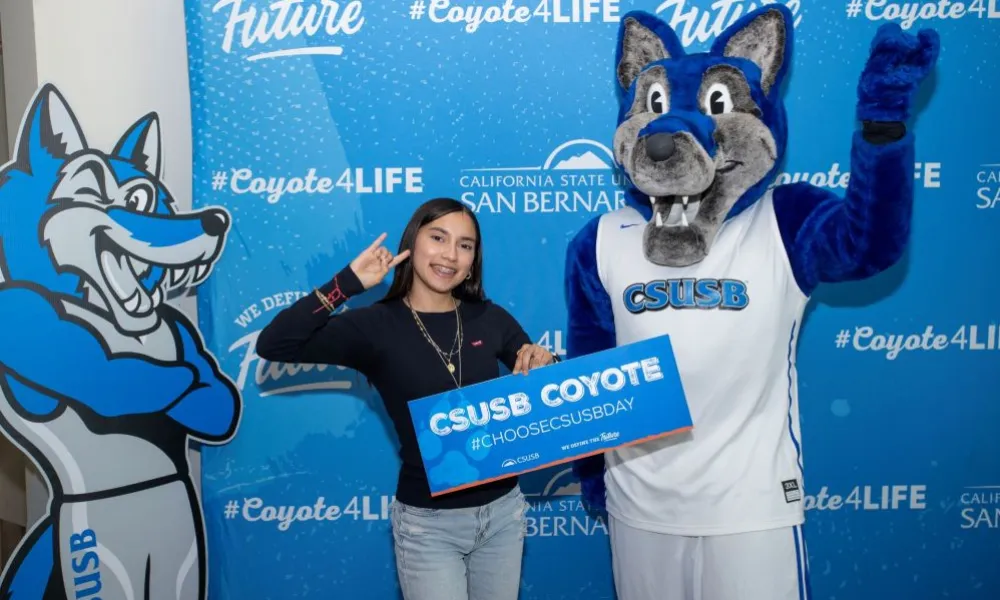 CSUSB student