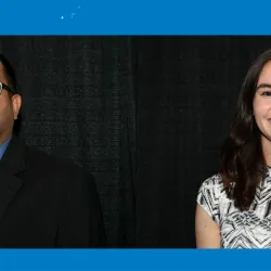 Rudy Morales and Marlene Baumann