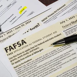 FAFSA form