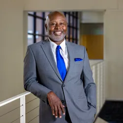 Brandon Gamble, director for the Office of Black Student Success