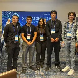 Six students from Cal State San Bernardino’s Experiential Computing and Engaged Learning Scholarships (ExCELS) program attended the 2025 S-STEM Scholars Meeting in San Diego, joining more than 1,200 scholars nationwide for workshops, research presentations, and networking opportunities in STEM.