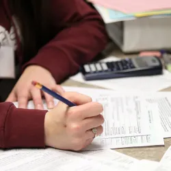 This spring, student volunteers with CSUSB’s Volunteer Income Tax Assistance program prepared more than 200 tax returns for underserved individuals and families in the community.