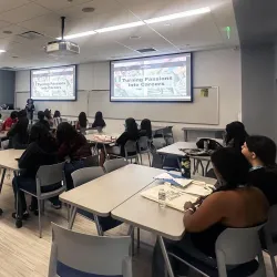 Students in a classroom