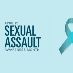 Sexual Assault Awareness Month graphic