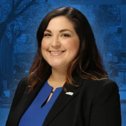 Crystal Wymer-Lucero, director of Alumni Relations